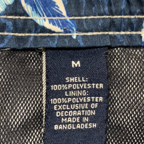 🔥4/$20 Mens Medium Bathing Suit Swim Trunks CHAPS Brand Floral Style - Picture 4 of 6